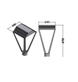 EM - Eulux Cruet LED 60W, 9600 lumen in 3000, 4000 of 2200K(Amber), 5000K en Groen op aanvraag