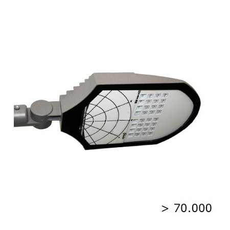 EM-Eulux Gladio LED 60W, 9600 lumen in 3000, 4000 of 2200K(Amber), 5000K en Groen op aanvraag