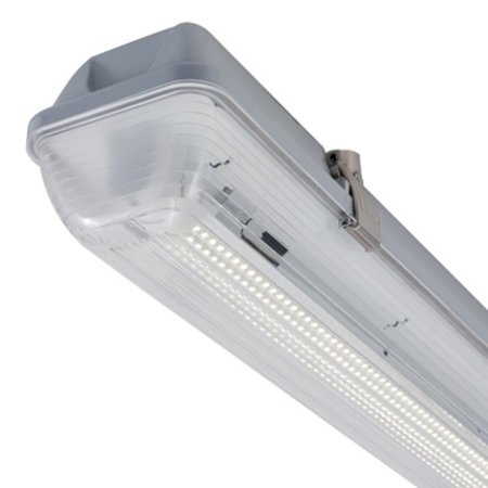 4MLUX Cletus IP65 12W, 24 of 42VAC/DC LED verlichting, 3000K met heldere lichtkap