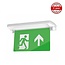 EM-Kosnic Manot 6W inbouw , nood/continu of schakelbaar of alleen nood, 220/90 lumen, IP65, incl. 1 picto naar keuze