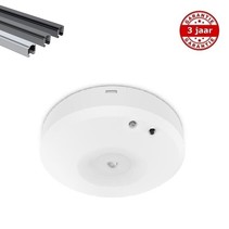 Nitro-S OA wit 2,3W, spanningsrail noodverlichting, alleen nood, 150 lumen, IP20