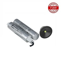 Signal zwart 1,5W, inbouw spot, alleen nood, 107 lumen, IP20