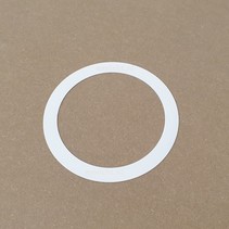 Downlighter gat verloop/afdekring/renovatie ring, binnen diameter vanaf Ø 70mm t/m buiten diameter Ø  220mm, prijs op aanvraag/calculatie