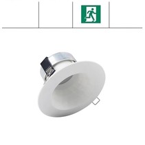 Faceta 10W CCT, met nood, 3000/4000/5000K LED downlighter, 550-600 lumen