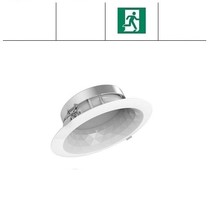 Faceta 24W CCT, met nood, 3000/4000/5000K LED downlighter, 1700-1800 lumen