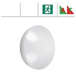 EM - Kosnic Pico-G AT,  IP44 met LED PLQ 9/12/18 W Multi-wattage en 3000/4000/5000K Multi-kleur instelbare LED lichtbron, incl. Nood met Autotest
