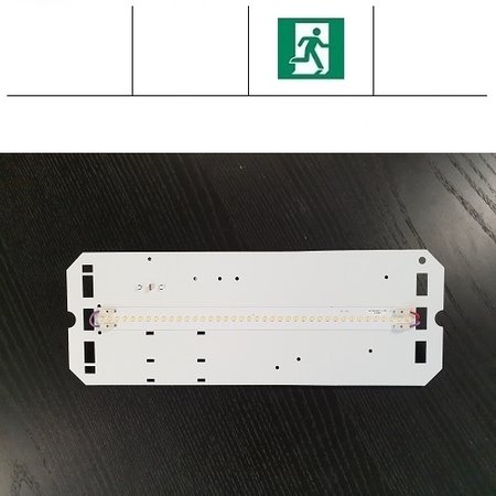 - TPN LED module 8W, 1050 lumen, met nood, 3000 of 4000K