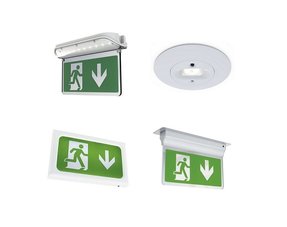 Opruiming noodverlichting armaturen op en inbouw