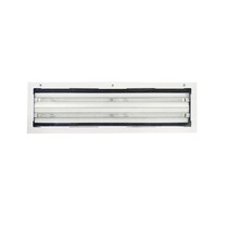 FIS 104 LED serie, zone 1, 2, 21 en 22 EX explosieveilige (inbouw) verlichting (ATEX), 104W, 10200 lumen, IP66