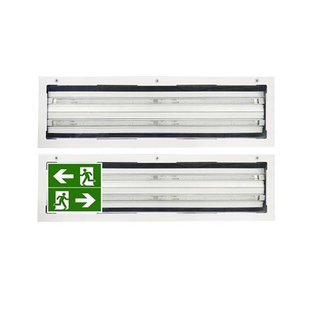 4MLUX FIS 54 LED serie, zone 1, 2, 21 en 22 EX explosieveilige (inbouw) noodverlichting (ATEX), 54W, 5685 lumen, IP66