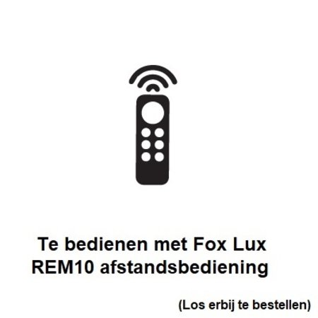 EM - Fox Lux Apollo Pro 3W AT met lichtsensor, noodverlichting-vluchtwegverlichting of anti paniekverlichting, nood/continu of schakelbaar of alleen nood (Autotest), 170/170 lumen, IP65, wit/helder