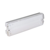 Opruiming! Troy LED serie 3,3W, portiek/galerijverlichting, 3000/4000K, 350 lumen, licht-grijs onderhuis en heldere lichtkap