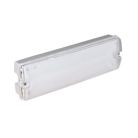 4MLUX Troy LED serie 3,3W, portiek/galerijverlichting, 3000/4000K, 350 lumen, licht-grijs onderhuis en heldere lichtkap