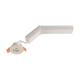 EM - Fox Lux Max Pro ER wit, 3W, alleen nood, inbouw noodverlichtig, vluchtroute, ER 270 lumen, IP20