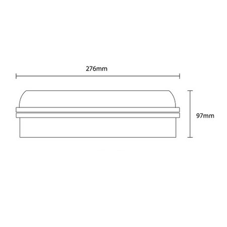 4MLUX Piazza LED serie 7,4W, hal en trappenhuisverlichting, 3000 of 4000K, 745 lumen met wit of zwart poly-carbonaat onderhuis en opalen polycarbonaat lichtkap