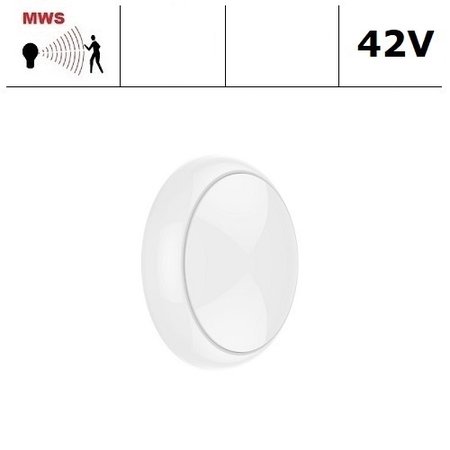 4MLUX DSK LED 11,7W, 42V AC/DC, 800 lumen, 3000 of 4000K met bewegingssensor on/off