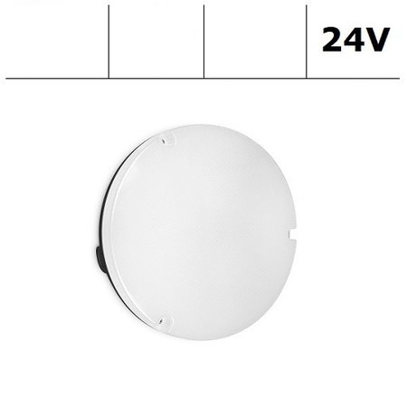 4MLUX Viso LED Base-line 7,8W, 24V AC/DC, 944 lumen, 4000K, zwart/opaal