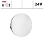 4MLUX Viso LED Base-line 7,8W, 24V AC/DC, 944 lumen, 3000K, zwart/opaal met bewegingssensor on/off (+1,5W)