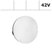 Viso LED Base-line 9W, 42V AC/DC, 472 lumen, 4000K, zwart/opaal