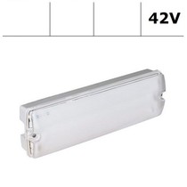 Troy LED serie 5,5W*, 42V,  3000/4000K, 600 lumen, licht-grijs onderhuis en heldere lichtkap