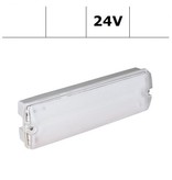 4MLUX Troy LED serie 5,5W, 24V,  3000/4000K, 600 lumen, licht-grijs onderhuis en heldere lichtkap