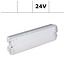 4MLUX Troy LED serie 5,5W, 24V,  3000/4000K, 600 lumen, licht-grijs onderhuis en heldere lichtkap