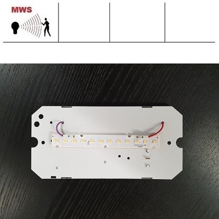 - TPS/TPK LED module 4W, 510 lumen, met bewegingssensor ON/OFF, 3000 of 4000K