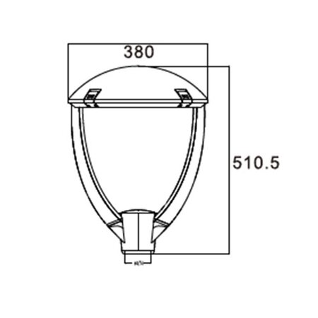 4MLUX Venere-Mini F LED 50W, 7992 lumen in 2200, 2700, 3000, 4000 of 5000K