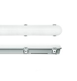 EM - Kosnic Trent Pro LED 1500mm, met bewegingssensor (on/off/DIM (corridor functie)) en nood, 27/34/41/48W, 3240-6240 lumen, 3000-6000K CCT met instelbaar wattage en LED kleur, met RVS clipsen
