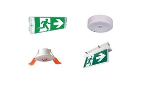 Opbouw - inbouw noodverlichting