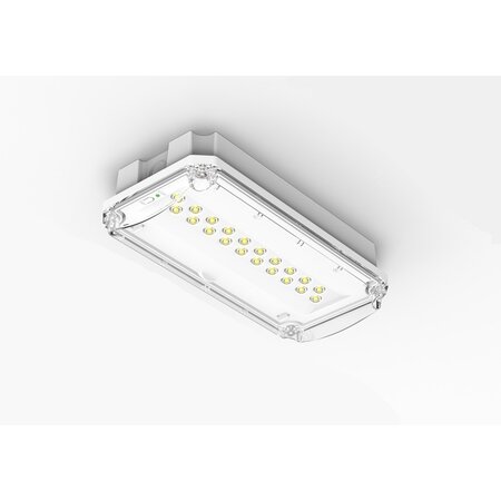 4MLUX CLICKON VG 3,5W, opbouw wand noodverlichting, nood/continu of schakelbaar of alleen nood, 150/150 lumen, IP66