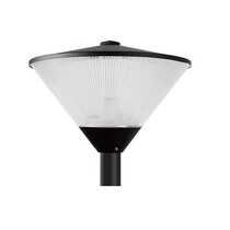 Elenio-P LED 16W, 2120 lumen in 3000 of 4000K, in RAL 9005