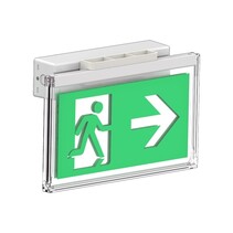Hamilton WC 2,5, wand/plafond noodverlichting, 70/45 lumen, IP20, incl. pictoset