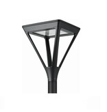 EM - LEDSCAPE LIGHTING Vasa LED 24W, 3250 lumen in 3000 of 4000K, in RAL 9005