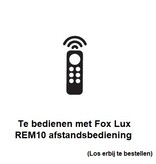 EM - Fox Lux Apollo Pro 3W met bewegingssensor ON/OFF en lichtsensor, noodverlichting-vluchtwegverlichting of anti paniekverlichting, nood/continu of schakelbaar of alleen nood, 170/170 lumen, IP65, wit/helder