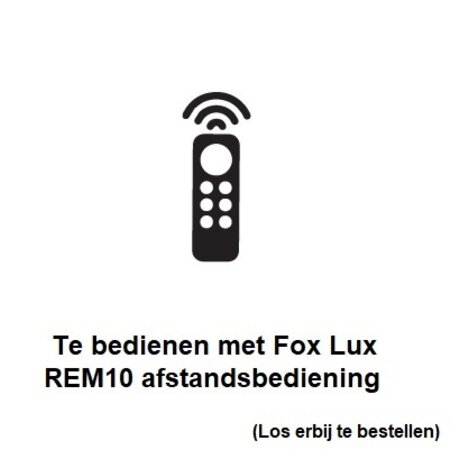 EM - Fox Lux Apollo Pro 3W met bewegingssensor ON/OFF en lichtsensor, noodverlichting-vluchtwegverlichting of anti paniekverlichting, nood/continu of schakelbaar of alleen nood, 170/170 lumen, IP65, wit/helder