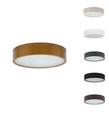 4MLUX Woodle Ø375, 6 kleur opties, 9/12/15/18W Multi-wattage en 2700/4000/6500K Multi-kleur instelbare LED lichtbron