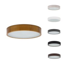Woodle Ø475, 6 kleur opties, 9/12/15/18W Multi-wattage en 2700/4000/6500K Multi-kleur instelbare LED lichtbron