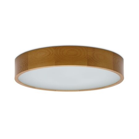 4MLUX Woodle Ø475, 6 kleur opties, 9/12/15/18W Multi-wattage en 2700/4000/6500K Multi-kleur instelbare LED lichtbron