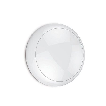EM - Kosnic Blanca LED DD IP65 met witte rand en LED PLQ 9/12/15/18W Multi-wattage en 2700/4000/6500K Multi-kleur instelbare LED lichtbron met bewegingssensor on/off of on/DIM(corridor-functie)