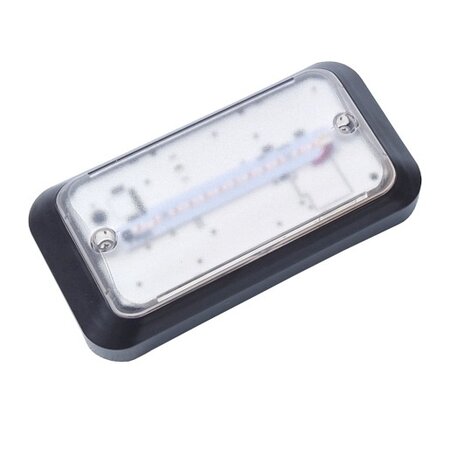 4MLUX KTF Pro LED 24-42V, uitvoering zwart-helder frosted, in 4,6W/6,9W/9,8W, 3000K/4000K
