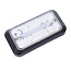 4MLUX KTF Pro LED 24-42V, uitvoering zwart-helder frosted, in 4,6W/6,9W/9,8W, 3000K/4000K