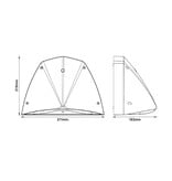 EM - Kosnic Odin LED gevelverlichting 14/17/21/24W, 3000/4000/6500K met lichtsensor