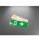 4MLUX Noodmodule (195x85x30 mm) voor pictogram armaturen – vervangend binnenwerk vluchtwegverlichting