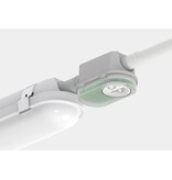 EM - Kosnic NOK 2 in 1 noodverlichting, alleen nood, 160 lumen, IP65, standaard of zelftest, optiek corridor (vluchtroute) of open area (open ruimte)