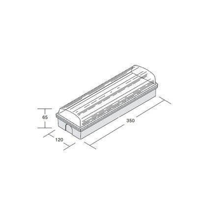 4MLUX AXA LED Noodverlichting 1,7W 4500K 150lm 110V DC – Geschikt voor Centrale Noodverlichtingsinstallatie