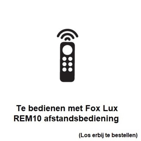 EM - Fox Lux Blade-I Pro Dali 2, inbouw noodverlichting-vluchtwegverlichting, nood/continu of schakelbaar of alleen nood, IP20, wit incl. pictogram naar keuze
