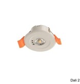 EM - Fox Lux Max Pro ER wit Dali 2, 3W, alleen nood, inbouw noodverlichtig, vluchtroute, ER 290 lumen, IP20