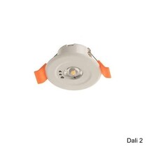 Max Pro ER wit Dali 2, 3W, alleen nood, inbouw noodverlichtig, vluchtroute, ER 290 lumen, IP20