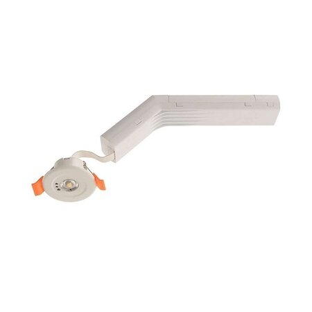 EM - Fox Lux Max Pro OA wit dali 2, 3W, alleen nood, inbouw noodverlichtig, vluchtroute, OA 330 lumen, IP20